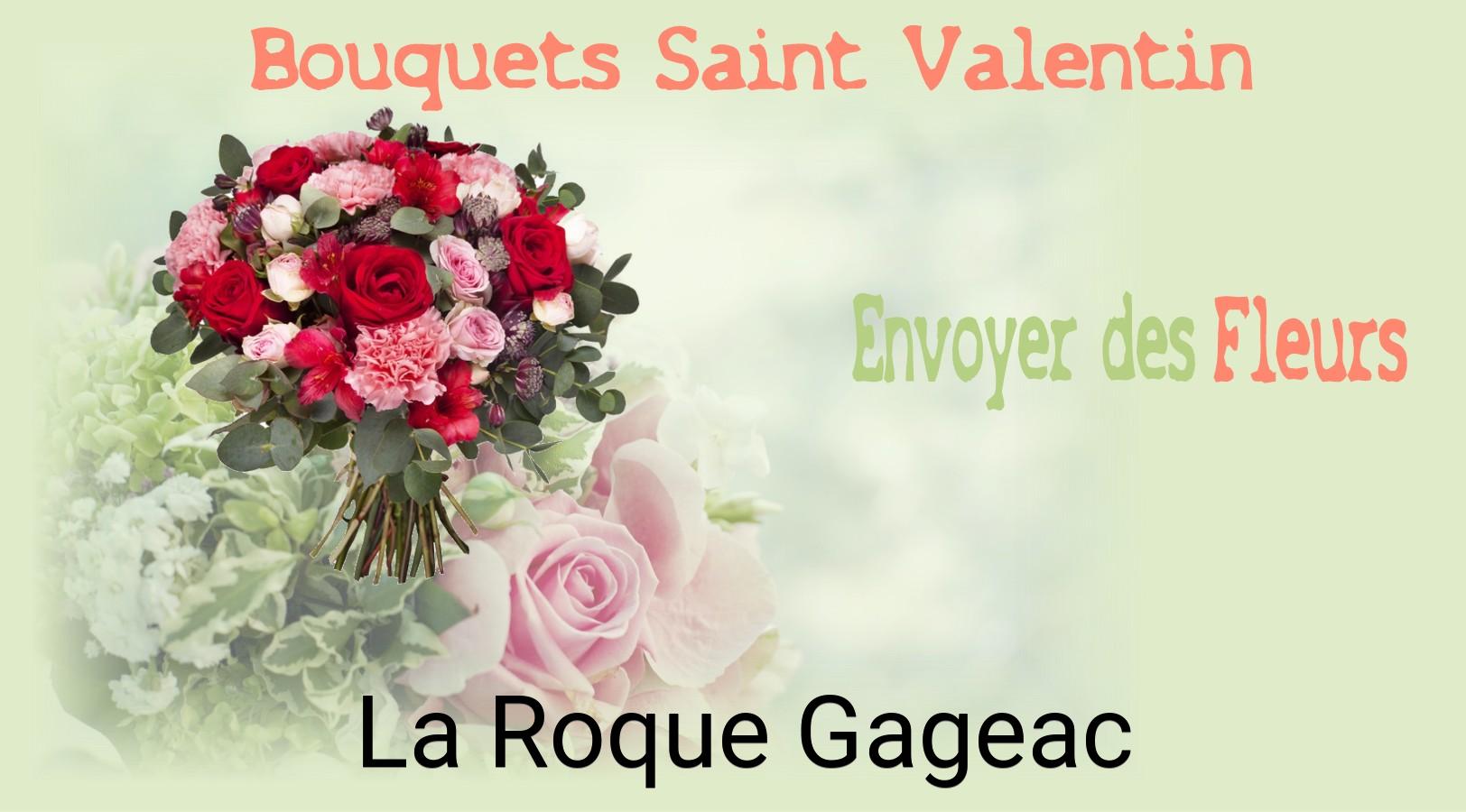 Roses de Saint-Valentin livrées à La Roque-Gageac